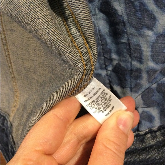 โฅ๏ธ3XHP!โฅ๏ธ Express | Cropped Classic Denim Jacket - Picture 5 of 14